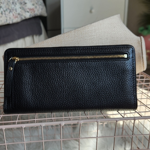 Kate Spade Black Leather Wallet - Picture 2 of 6